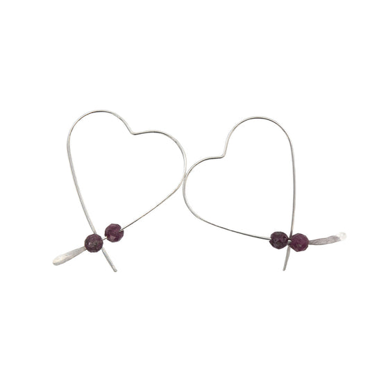 Artistic Ruby Hearts